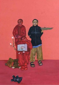 Emaan Rauf, 12 x 10, Gouache on Wasli, Figurative Painting, AC-EMR-004